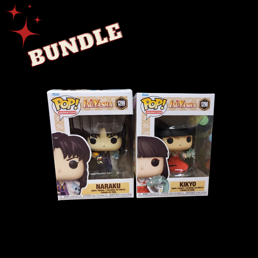 Inuyasha Bundle of Naraku and Kikyo Funko Pop