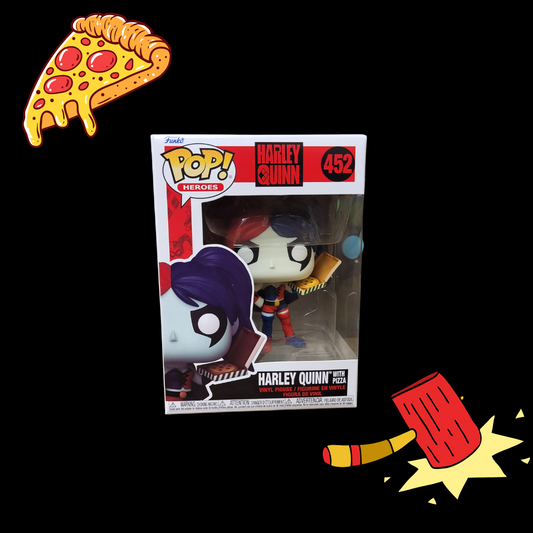 Harley Quinn with Pizza Funko Pop!