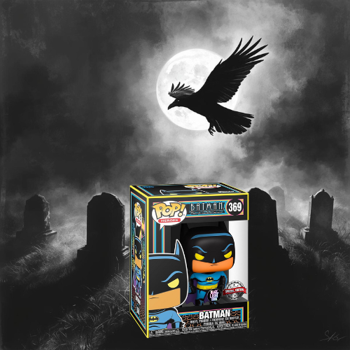 Batman The Animated Series Blacklight Glow in the Dark Special Edition Funko Pop 369