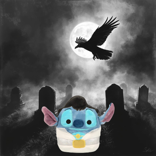 Disney Lilo & Stitch Squishmallow Stitch as Elvis Plush NWT