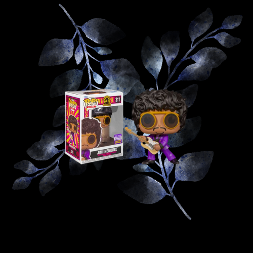 Funko Pop! Rocks Jimi Hendrix SDCC 2023 Exclusive Vinyl Figure Dinged Corner