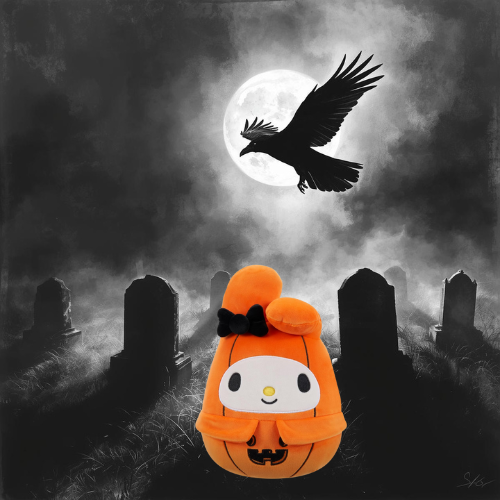 Hello Kitty My Melody Halloween Squishmallows NWT 8 inch Plush