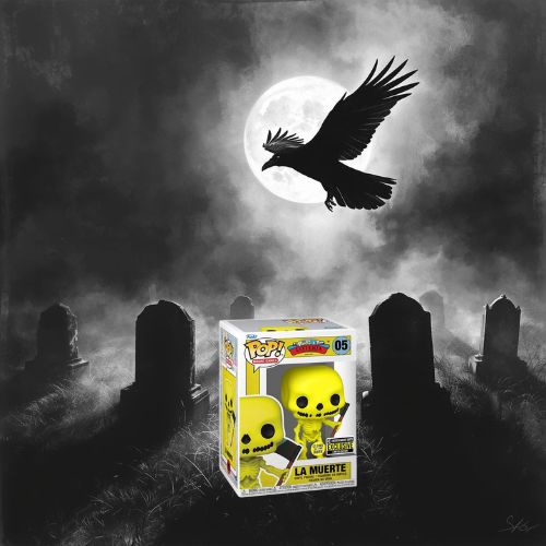 Funko Pop Board Games Loteria La Muerte Glow in the Dark EE Exclusive 05